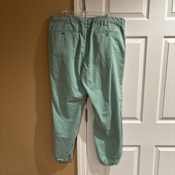 Polo Ralph Lauren Bedford Classic Fit Chino Jogger Pants Mens 40x30 Mint Green - Picture 6 of 12